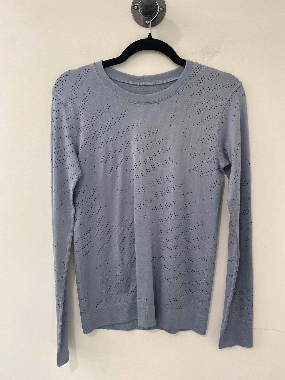 Lululemon Swiftly Relaxed Long-Sleeve Strata Wave Chambray / Chambray Size 4